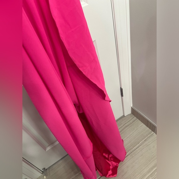 Lulus Dreamy Romance Hot Pink Backless Maxi Dress - Picture 9 of 9